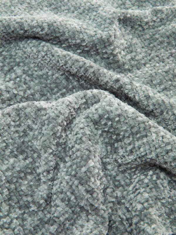 Плед "Small Chenille Throw" Primark суперм'який сіро-зелений 120*150