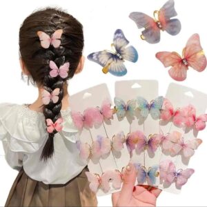 5cf4df9d-d4c9-4068-93cb-0eb34b95b059.jpg Заколка-качечка для волосся "Метелик" 1 шт