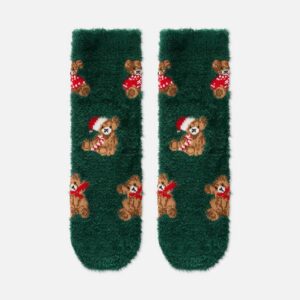 Шкарпетки дитячі м'які "Новорічні Ведмедики" Primark (1 пара)