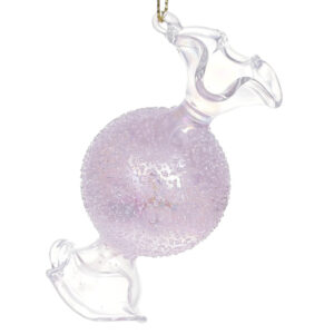 5e35534a-d1ab-4eb9-b9a1-450661d15c77.jpg Ялинкова прикраса "Цукерка" ліловий діамант 8 см (скло)