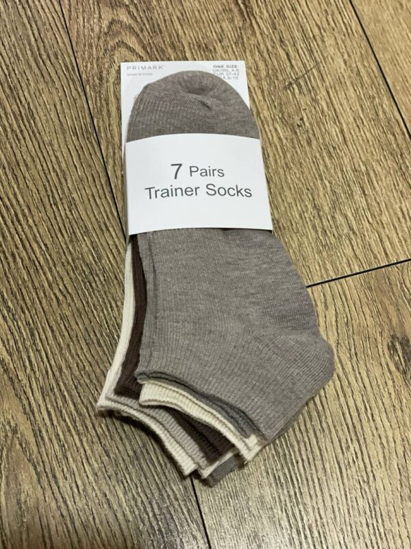 5f201e95-f4ed-4531-a14f-81c9b5aa3403.jpg Шкарпетки жіночі короткі в рубчик Primark (37-41р)