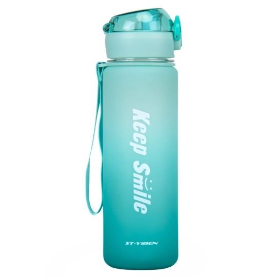 5fa6f681-f950-4f00-b9c7-9b6bef3beddf.jpg Пляшка для води "Keep smile" спортивна 590 мл