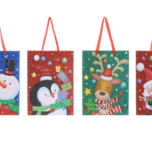 Пакет подарунковий "L" (41*30*12) Новорічний