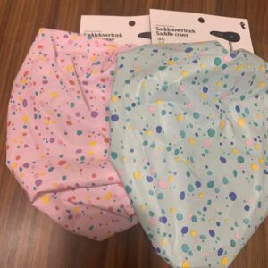 Чохол для сидіння велосипеда водонепроникний рожевий/блакитний