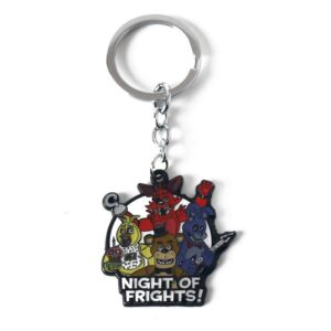 6195d9a9-105e-4aa6-9a8d-1bd27dc88f30.jpg Брелок силікон "5 Nights of fright/ Freddy"