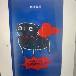 Блокнот А5+ Kite "What is your superpower?" 40 аркушів/клітинка