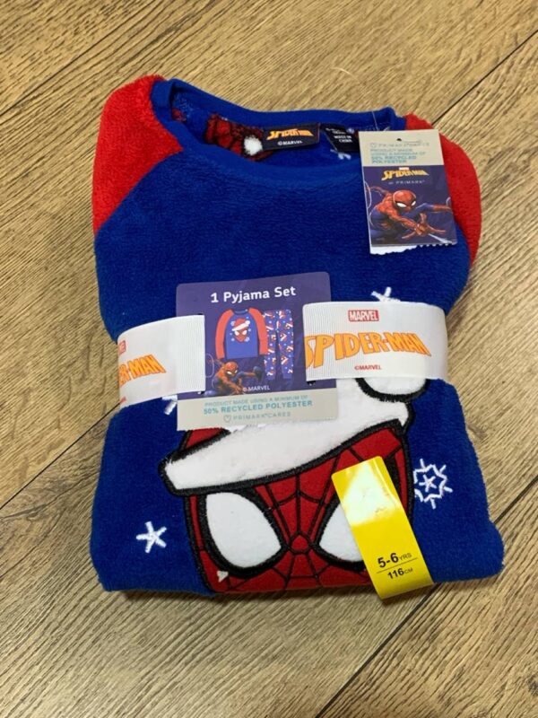 Піжама дитяча Primark "Marvel/Spider" флісова пухнаста