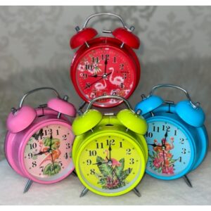 Годинник/ Будильник класичниий ретро "Фламінго"