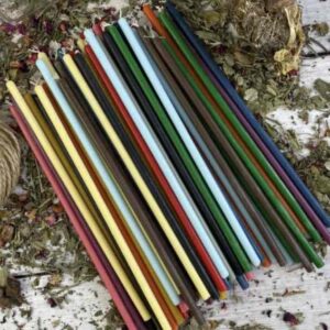 644cab2d-0468-4be7-be2c-0303c5f588dd-2.jpg Свічка воскова 5C H20 см D0,6 см тонка мікс кольорів