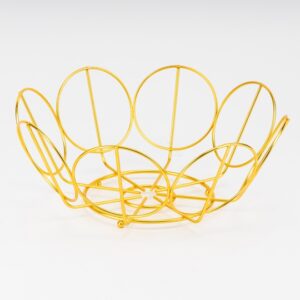 64644f18-c892-4d6a-b739-bd212aaa5094.jpg Фруктівниця "Теплий промінь" 26*10,5 см золота