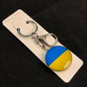 649c4b9d-e7ce-47c2-98a3-2af5ae777829.jpg Брелок скляний 3D "Патріотичний" прапор