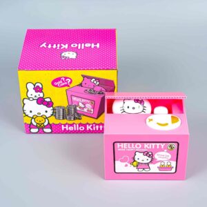 Скарбничка "Hello Kitty" для монет рожева