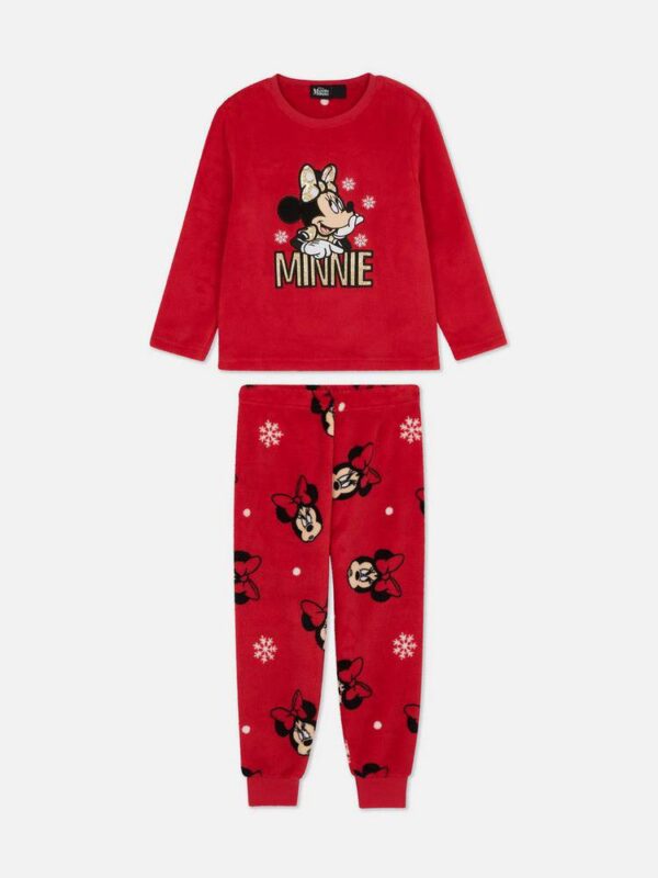 Піжама дитяча Primark "Minnie Mouse" флісова пухнаста