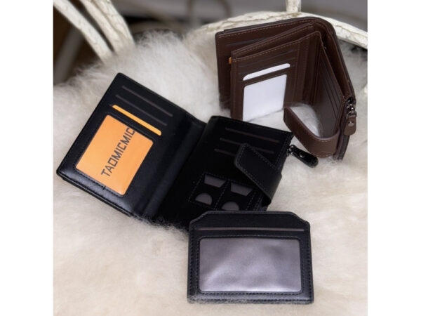 Гаманець чоловічий Boweisi книжечка мікс кольорів