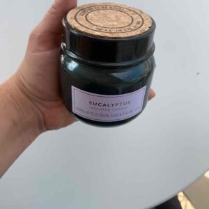 Ароматична свічка Primark "EUCALIPTUS" у склі з корковою кришкою140g