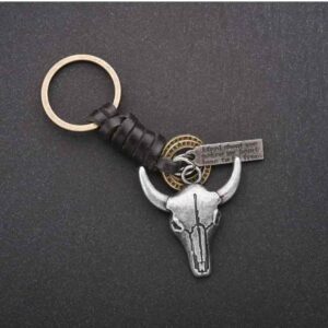 68f32305-2d5d-4320-ba4d-334c8f4b20d4.jpg Брелок металевий/еко-шкіра "Бик"