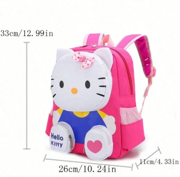 Рюкзак дитячий "Hello Kitty" рожево-білий 33*26*11
