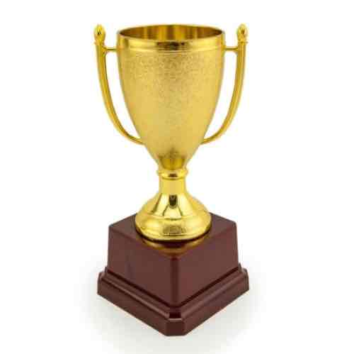 Статуетка "Кубок Вітальний" 14х7х5 см золота