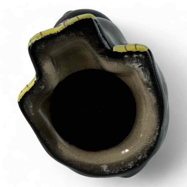 Скарбничка керамічна "Чорний кіт" 14 см