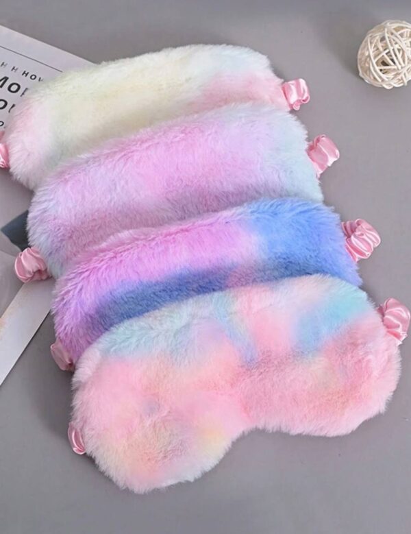 Маска для сну плюшева "Веселка"