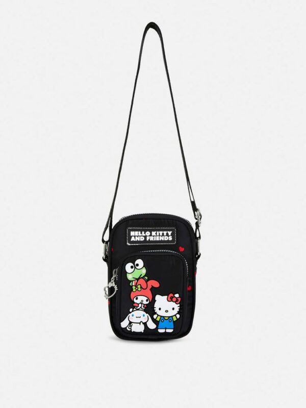 Сумочка для телефону/гаманець 2 в 1 "Hello Kitty&Friends" Primark чорна