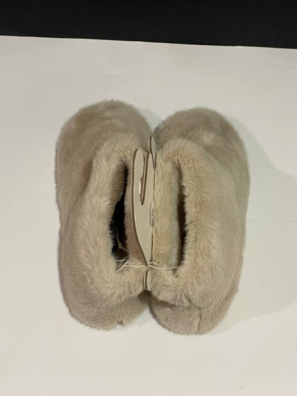 Тапочки-чобітки жіночі Primark плюшеві (устілка меморі) антиковзання беж