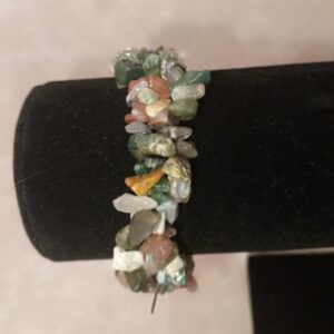 Браслет натур. Яшма крихта 10 мм стрейч