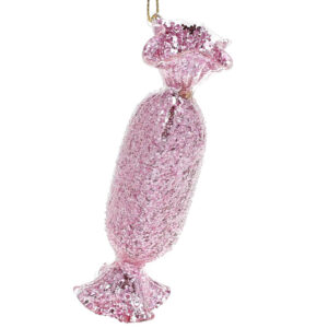 6f00cbbc-7ef6-4171-b416-3a49b24f7b04.jpg Ялинкова прикраса "Цукерка" рожевий лід 12 см (скло)