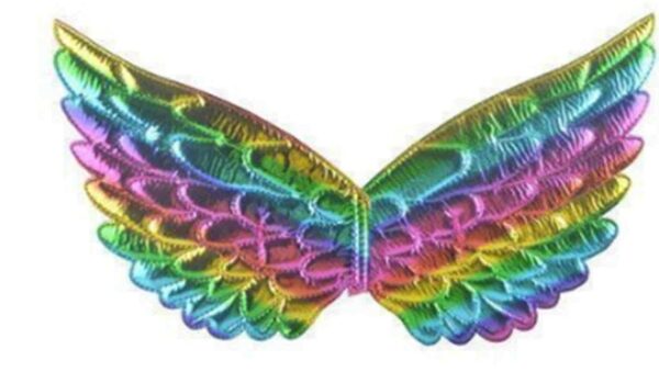 Крила "Єдиноріг" кольорові блискучі