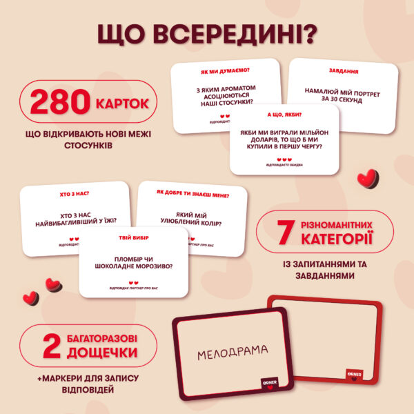 Гра для закоханих «Метч» Orner