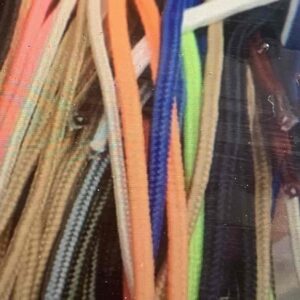 Шнурівки класичні 3-4 мм 70 см мікс кольорів, 1 пара