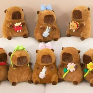 М'яка іграшка "Капібара" з аксесуаром 30 см