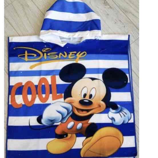 Рушник-Пончо "Міккі Маус" з мікрофібри (60х60 см)