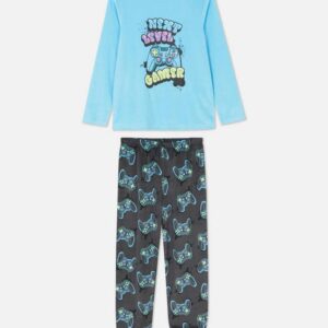 77bc0b65-3fd2-42f8-9125-15f4fe6ac824.jpg Піжама дитяча Primark "Next Level Gamer" флісова