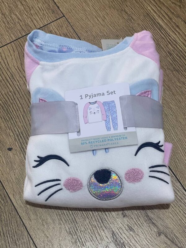 Піжама дитяча Primark "Котик" флісова