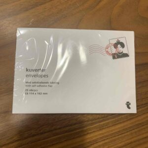 Конверт "Лист датської королеви" 1 шт