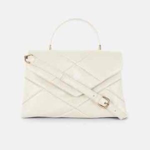 7986c306-39c8-48aa-8eaf-3415d9a65d93.jpg Сумочка-конверт Primark дута стьобана біла