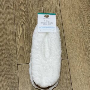 Тапочки-балетки жіночі Primark тедді білі