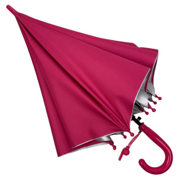 Парасоля-трость дитяча півавтомат Toprain 8 спиць/ 84 см однотонна