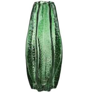 7d5fcb40-15f2-4e5f-b29d-617b42a56f0d.jpg Ваза скляна «Карамбола» D13*30 см зелена