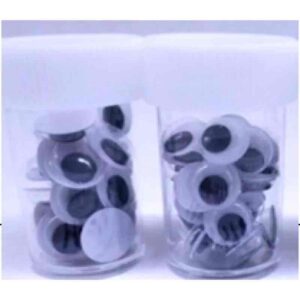 Стікер д/творч. Maxi рухливі оченята в банці 3 розміра