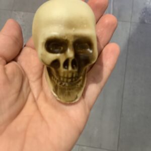 Декор на Хелловін "Череп" пластиковий 5 см 1 шт