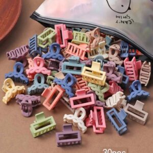 Міні-краб для воллосся мікс кольорів 2,5 см 1 шт