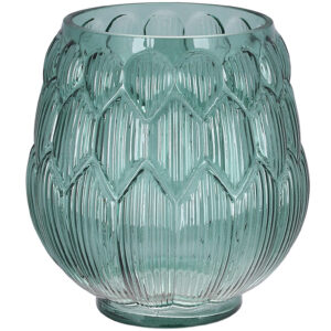 Ваза "Артишок" зелена 18х20см