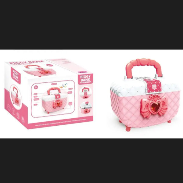 Скарбничка-сейф з кодовим замком "Валіза для косметики»