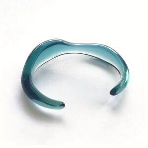 Браслет акриловий хвилястий