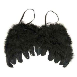 8a6cbafe-f3ea-4409-a108-1feacf000d16.jpg Крила карнавальні "Чорний ангел" "S" дитячі 22*32 см