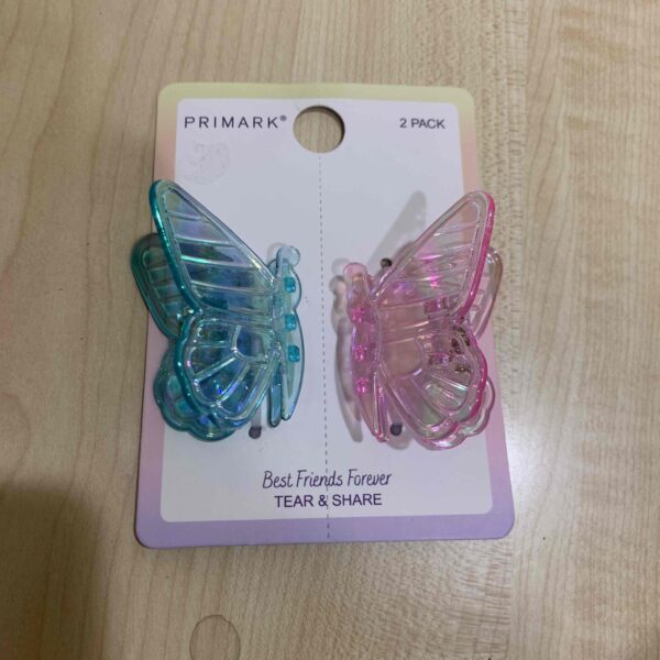 Заколка-краб дитяча для волосся «Метелик» Primark 1 шт