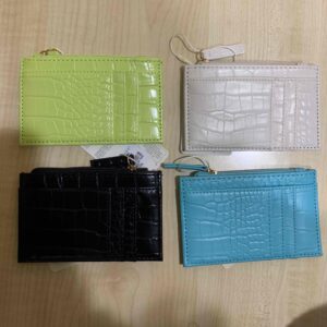 Гаманець-Картхолдер Primark текстура "крокодил" мікс кольорів