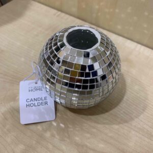 Підсвічник "Диско" Primark срібний